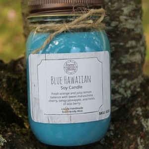 Blue Hawaiian Soy Candle